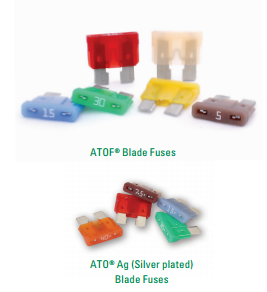 ATOF 32V 系列 - 額定電壓為32V的ATOF插片式保險(xiǎn)絲（取代257 ATO）