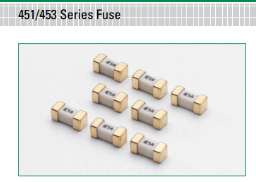 451 系列 - NANO2?快熔超小型表面貼裝保險(xiǎn)絲